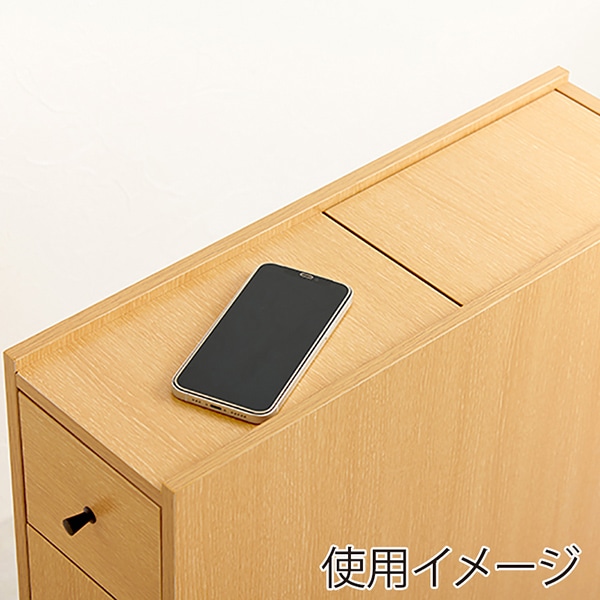 萩原 トイレラック ナチュラル MTR-6227NA 1台(ご注文単位1台)【直送品】