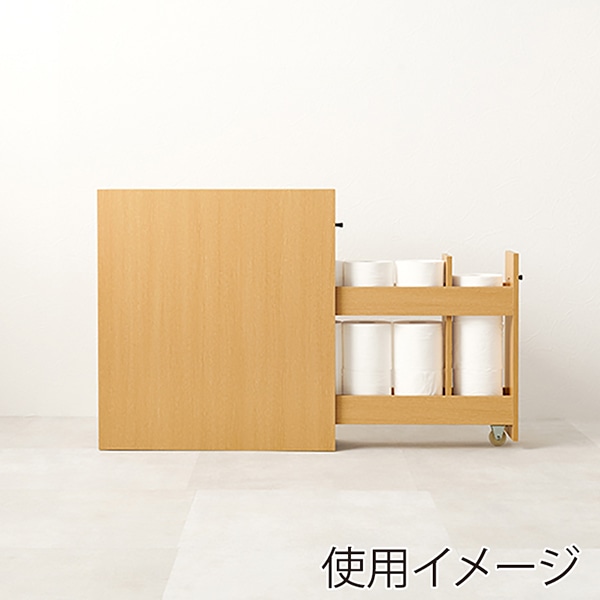 萩原 トイレラック ナチュラル MTR-6227NA 1台(ご注文単位1台)【直送品】