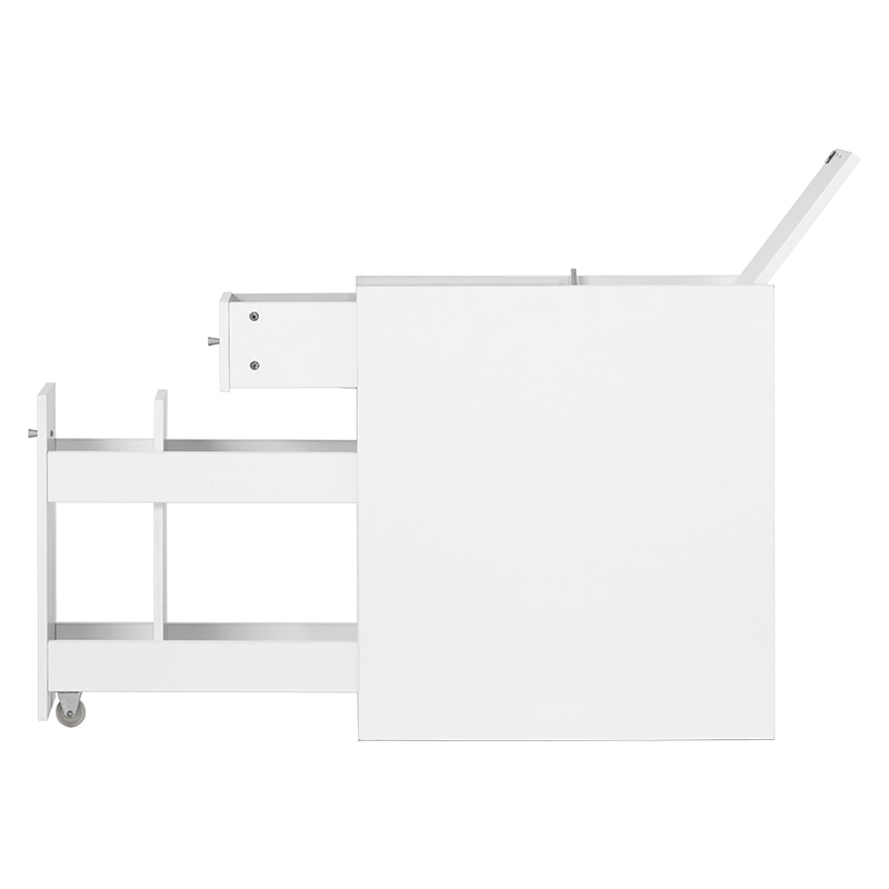 萩原 トイレラック ホワイト MTR-6227WH 1台(ご注文単位1台)【直送品】