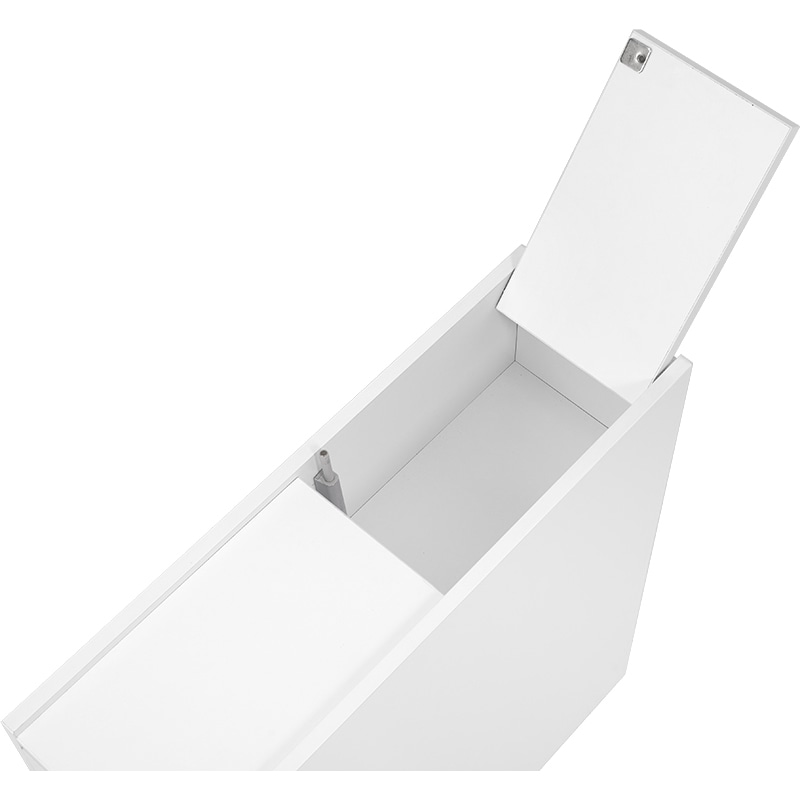 萩原 トイレラック ホワイト MTR-6227WH 1台(ご注文単位1台)【直送品】