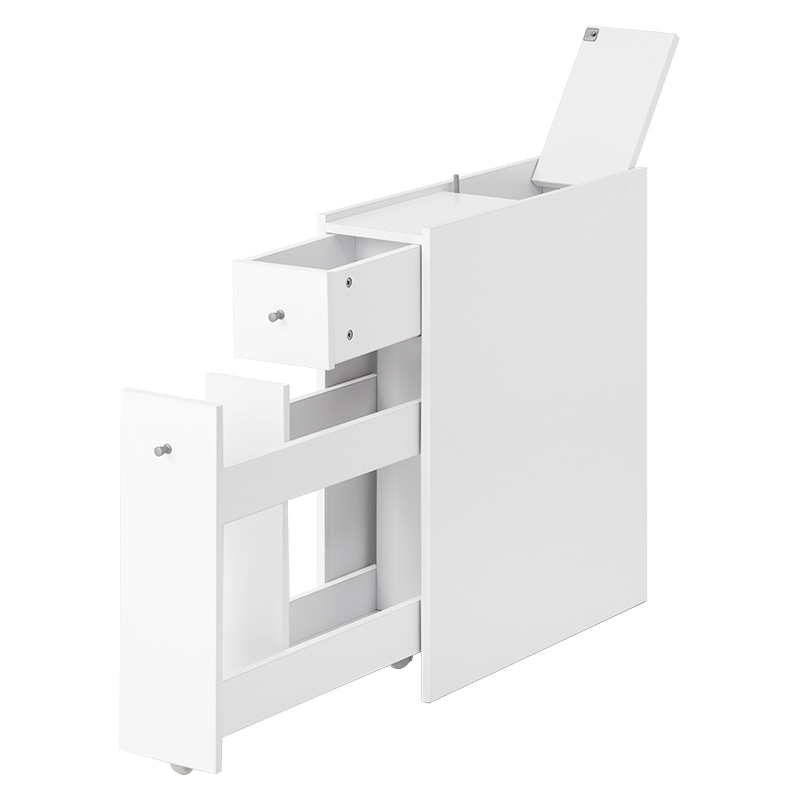 萩原 トイレラック ホワイト MTR-6227WH 1台(ご注文単位1台)【直送品】