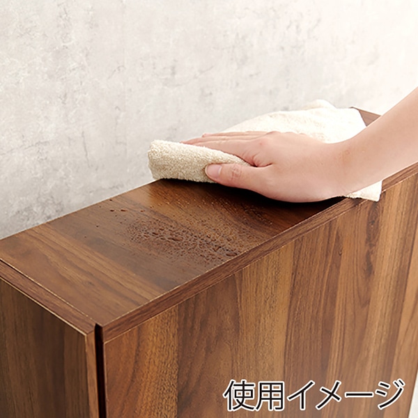 萩原 トイレラック ブラウン MTR-6228DBR 1台(ご注文単位1台)【直送品】