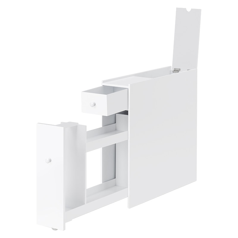 萩原 トイレラック ホワイト MTR-6229WH 1台（ご注文単位1台）【直送品】