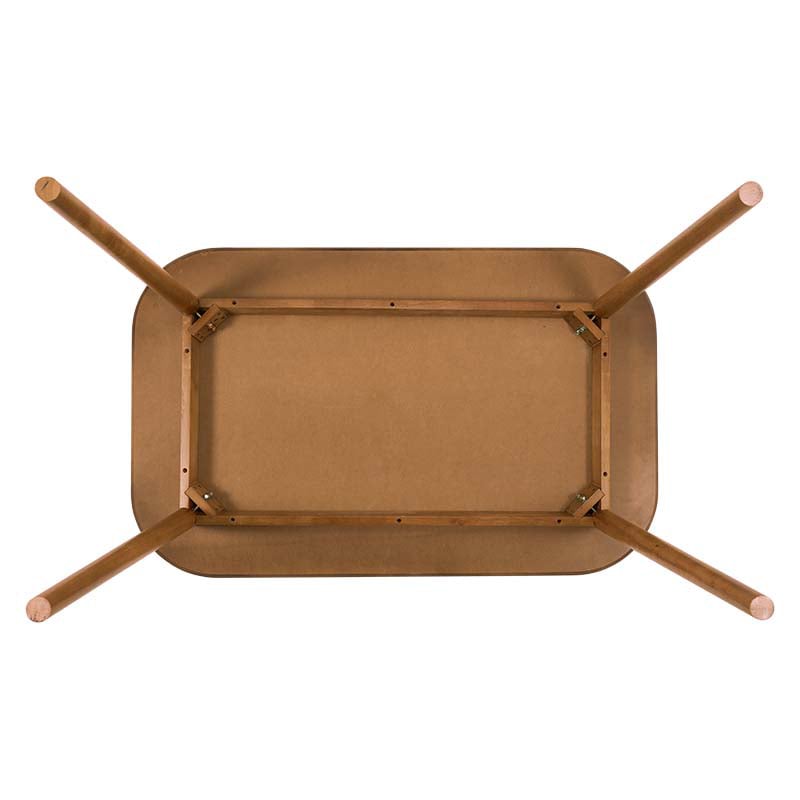 萩原 ダイニングテーブル 幅120cm ライトブラウン BT-8626LBR 1台(ご注文単位1台)【直送品】