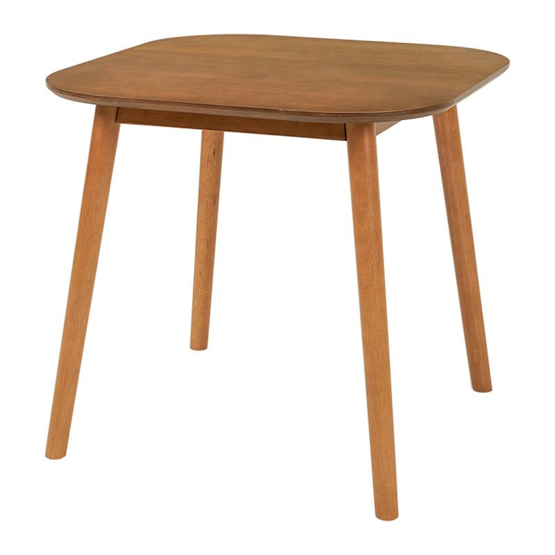 萩原 ダイニングテーブル 幅75cm ライトブラウン BT-8627LBR 1台(ご注文単位1台)【直送品】