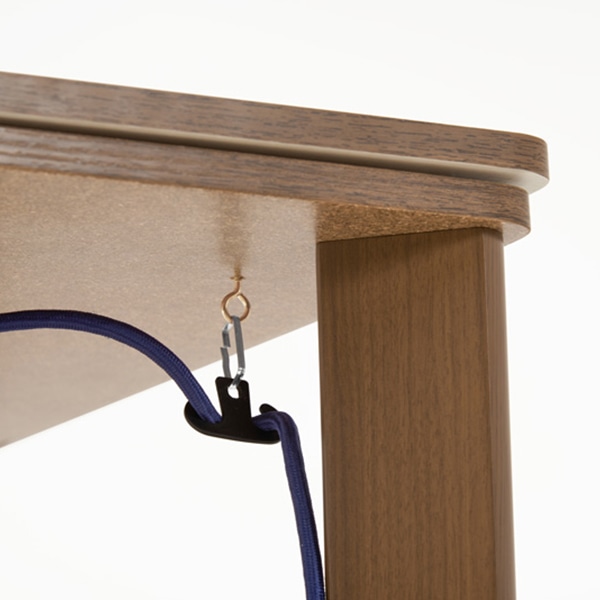 萩原 カジュアルこたつ 60×60cm ブラウン KOT-7380-60BR 1台(ご注文単位1台)【直送品】