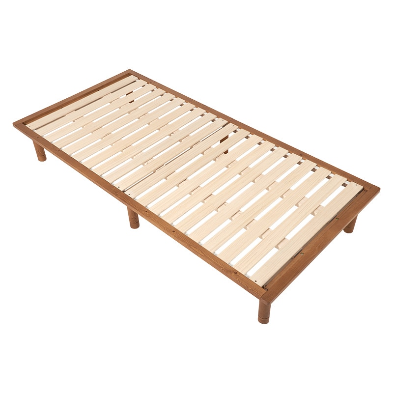 萩原 すのこベッド　高さ調節3段階　シングル ブラウン WB-7718SLBR 1台（ご注文単位1台）【直送品】