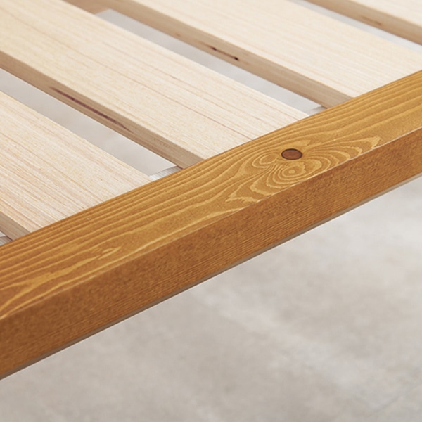 萩原 すのこベッド　高さ調節3段階　シングル ブラウン WB-7718SLBR 1台（ご注文単位1台）【直送品】