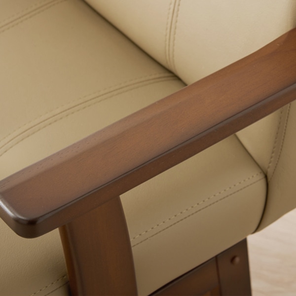 萩原 ダイニングこたつ4点セット 80×80cm ダークブラウン KOT-7311-80+KC-7589 1セット(ご注文単位1セット)【直送品】