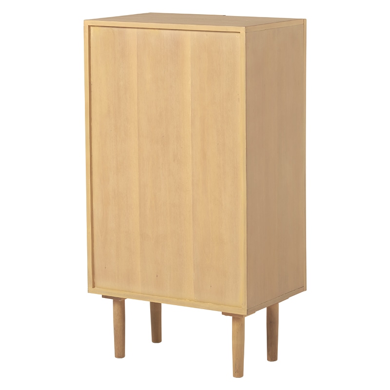 萩原 ラタン調キャビネット  RCC-1240-NA 1台（ご注文単位1台）【直送品】