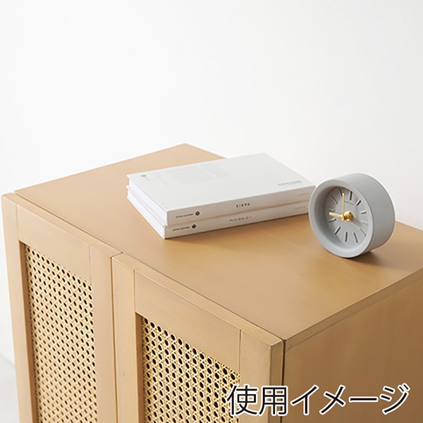 萩原 ラタン調キャビネット  RCC-1240-NA 1台（ご注文単位1台）【直送品】