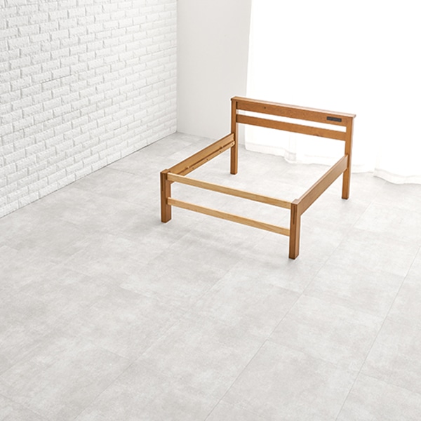 萩原 すのこベッド 組立簡単 宮棚付 シングル ライトブラウン MB-5151SLBR 1台(ご注文単位1台)【直送品】