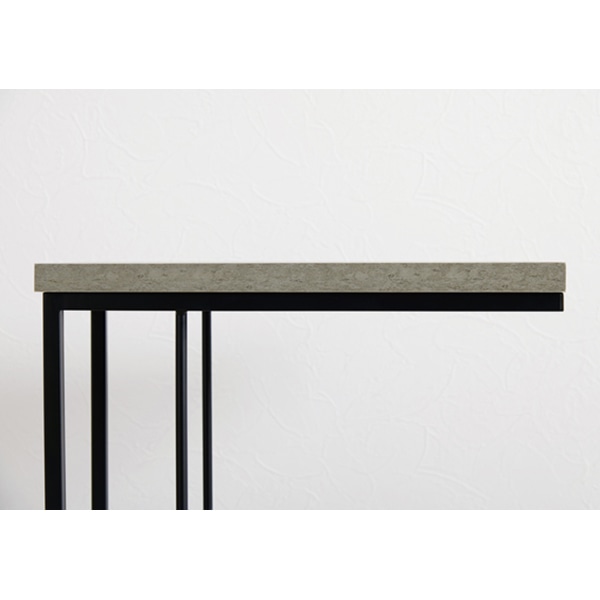 萩原 サイドテーブル マーブルグレー KT-3236MGY 1台（ご注文単位1台）【直送品】