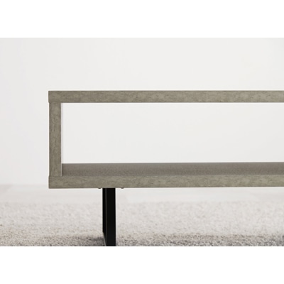 萩原 テーブル マーブルグレー KT-3237MGY 1台（ご注文単位1台）【直送品】