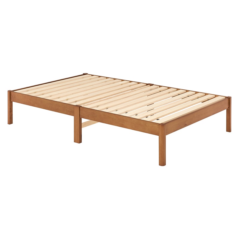 萩原 すのこベッド 組立簡単 セミダブル ライトブラウン MB-5149SDLBR 1台(ご注文単位1台)【直送品】