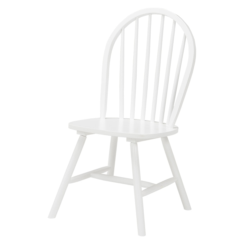 萩原 ウィンザーダイニング 3点セット 丸型テーブル ホワイト SH-8640-24-WH-3S 1セット(ご注文単位1セット)【直送品】