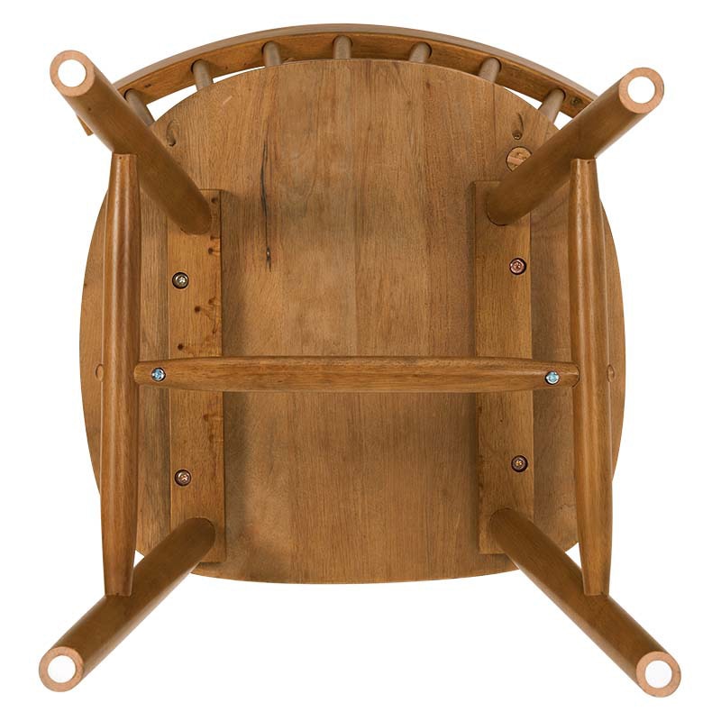 萩原 ウィンザーチェア ライトブラウン BC-8642LBR 1台(ご注文単位2台)【直送品】