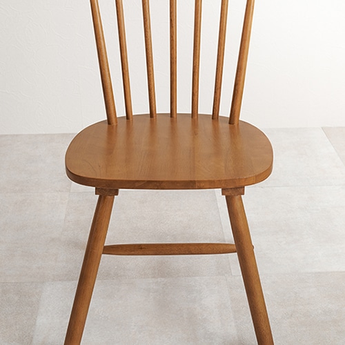 萩原 ウィンザーチェア ライトブラウン BC-8642LBR 1台(ご注文単位2台)【直送品】