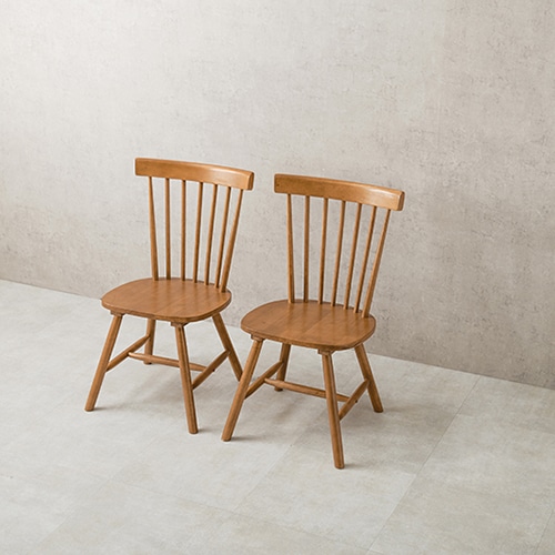 萩原 ウィンザーチェア ライトブラウン BC-8642LBR 1台(ご注文単位2台)【直送品】