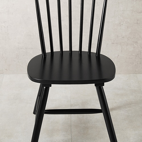 萩原 ウィンザーチェア ブラック BC-8642BK 1台(ご注文単位2台)【直送品】