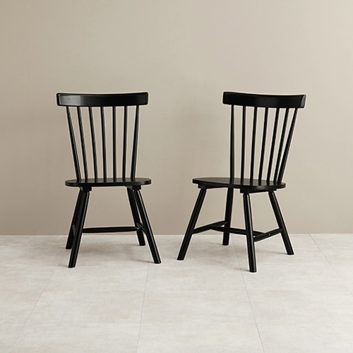 萩原 ウィンザーチェア ブラック BC-8642BK 1台(ご注文単位2台)【直送品】