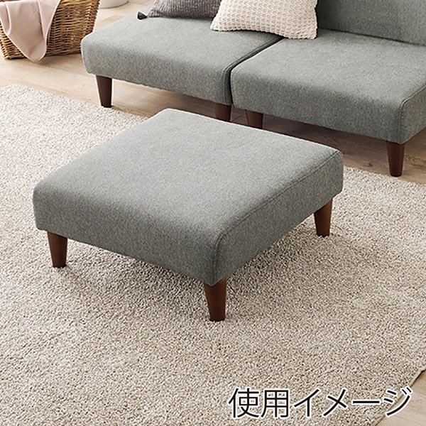 萩原 フラット　オットマン グレー フラットOT-GY 1台（ご注文単位1台）【直送品】