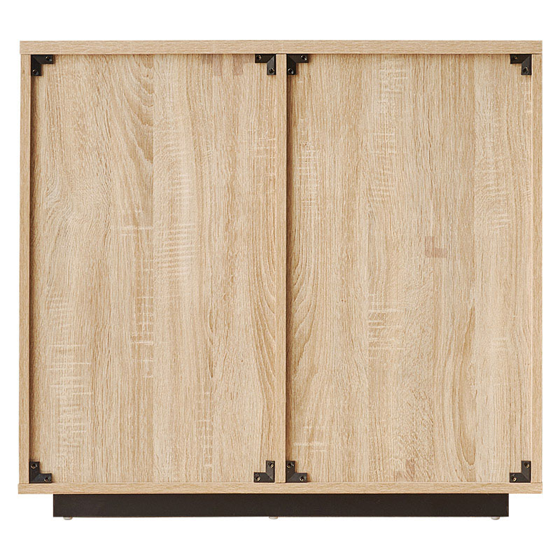 萩原 キャビネット 幅79cm ナチュラル RCC-1490NA 1台(ご注文単位1台)【直送品】