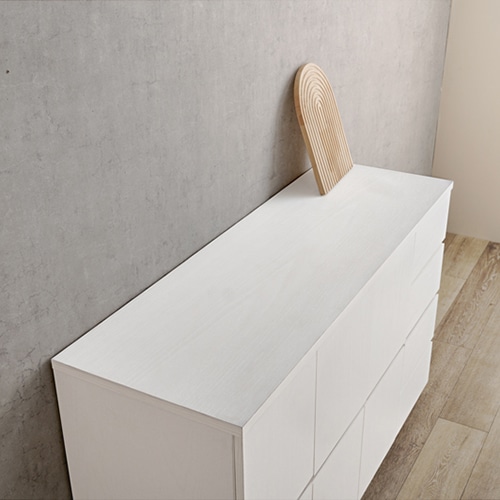 萩原 キャビネット 幅119cm ホワイト RCC-1491WH 1台(ご注文単位1台)【直送品】