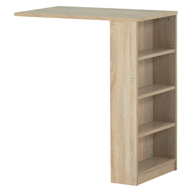 萩原 キッチンラック 拡張テーブル ナチュラル RT-1639NA 1台(ご注文単位1台)【直送品】