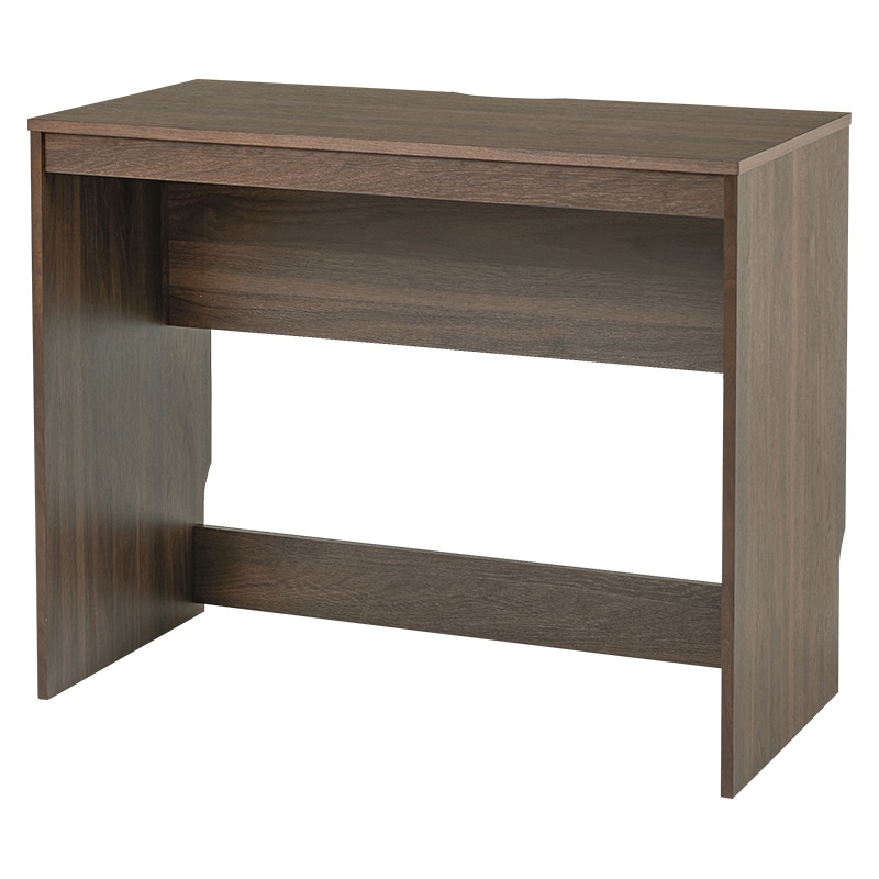 萩原 スリムデスク 幅90cm ダークブラウン RT-1097DBR 1台(ご注文単位1台)【直送品】