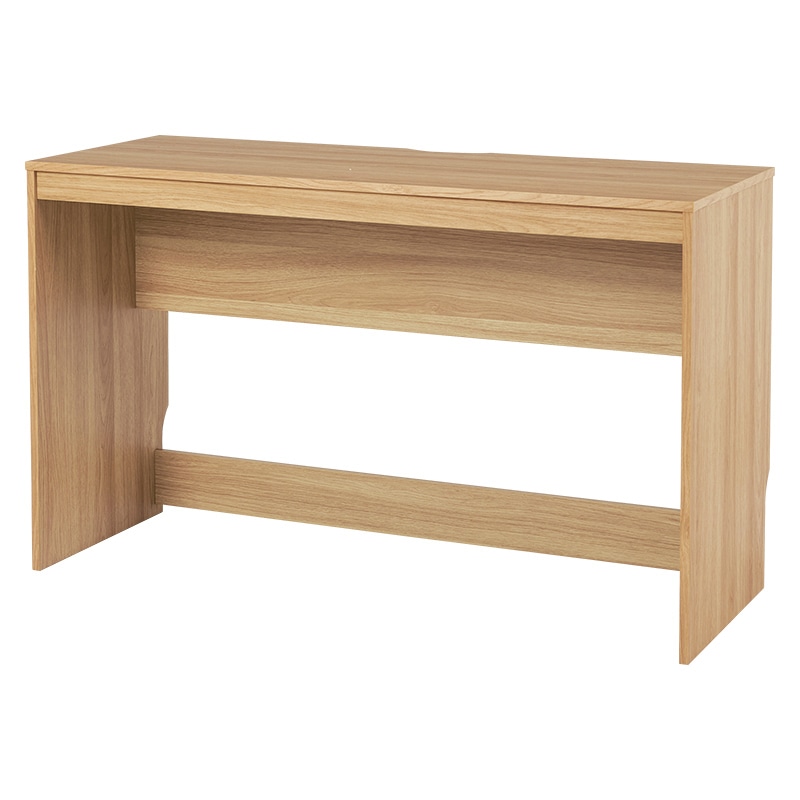 萩原 スリムデスク 幅120cm ナチュラル RT-1098NA 1台(ご注文単位1台)【直送品】