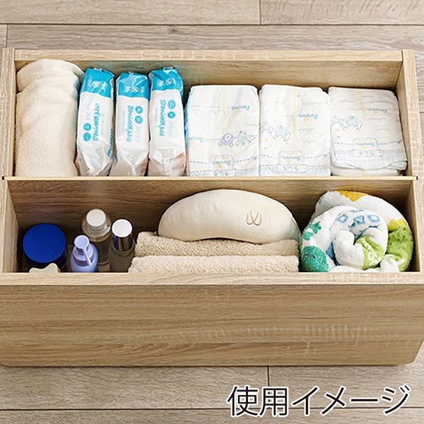 萩原 3WAYベンチ 60cm ナチュラル RBC-1135NA 1台(ご注文単位1台)【直送品】