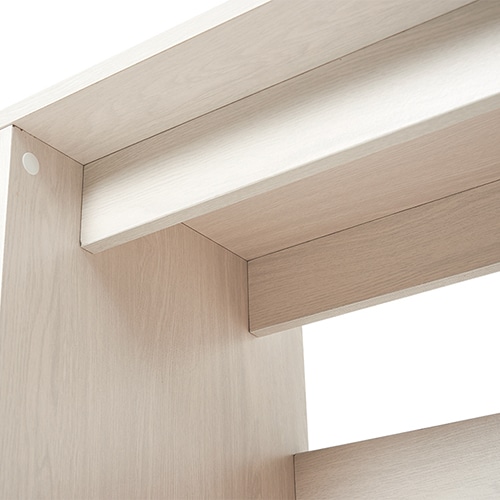 萩原 3WAYベンチ 60cm ホワイトウォッシュ RBC-1135WS 1台(ご注文単位1台)【直送品】