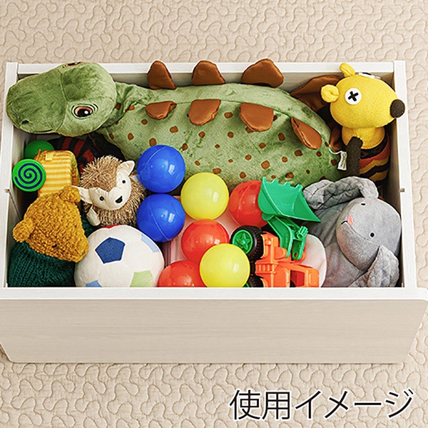 萩原 3WAYベンチ 60cm ホワイトウォッシュ RBC-1135WS 1台(ご注文単位1台)【直送品】