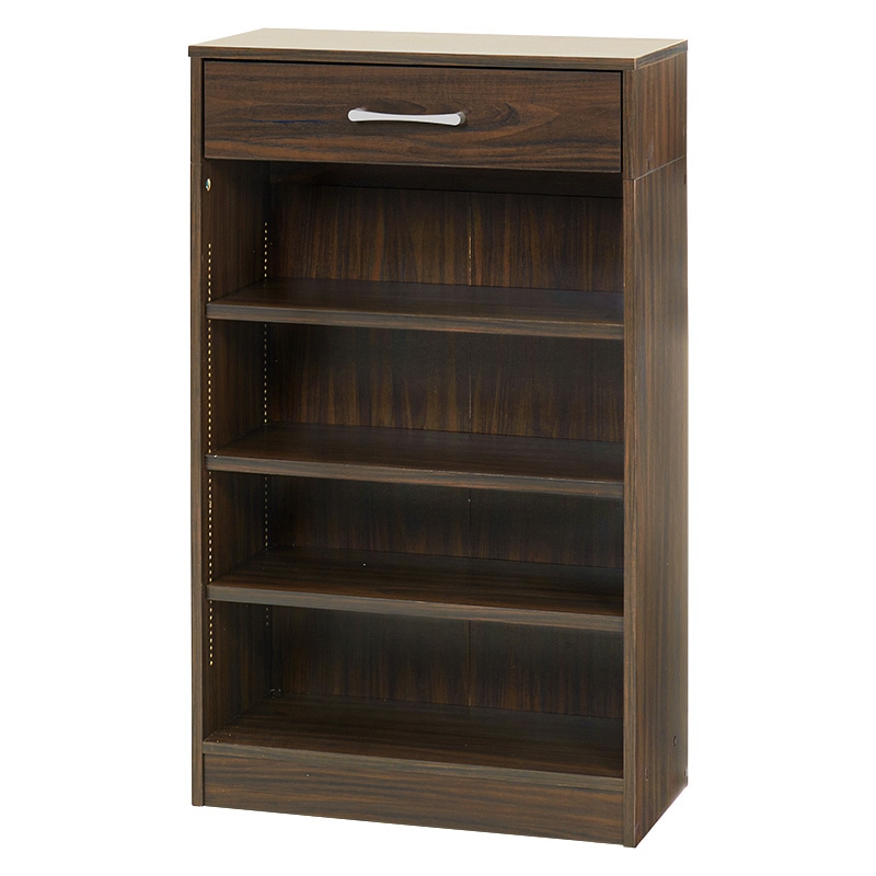 萩原 ブックラック 幅60cm ブラウン RCC-1707BR 1台(ご注文単位1台)【直送品】