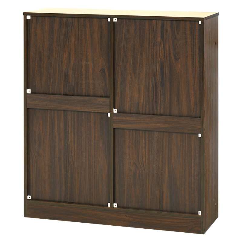 萩原 ブックラック 幅90cm ブラウン RCC-1708BR 1台(ご注文単位1台)【直送品】