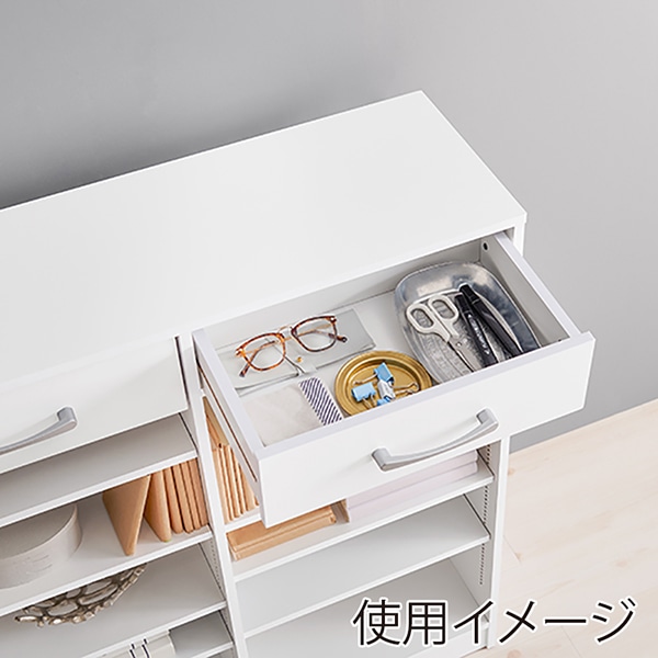 萩原 ブックラック 幅90cm ホワイト RCC-1708WH 1台(ご注文単位1台)【直送品】