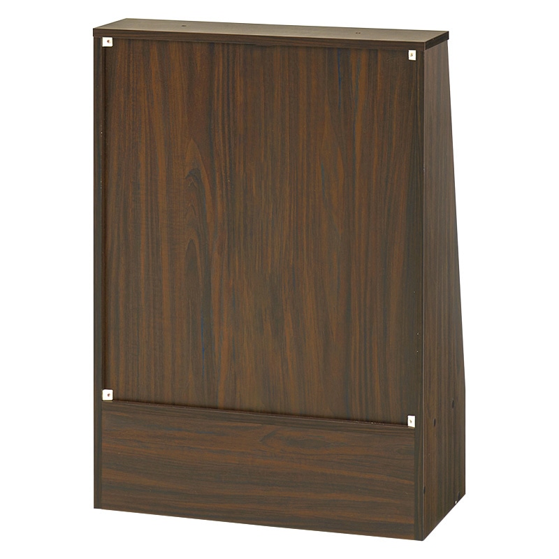 萩原 ブックラック 幅60cm ロータイプ ブラウン RCC-1906BR 1台(ご注文単位1台)【直送品】