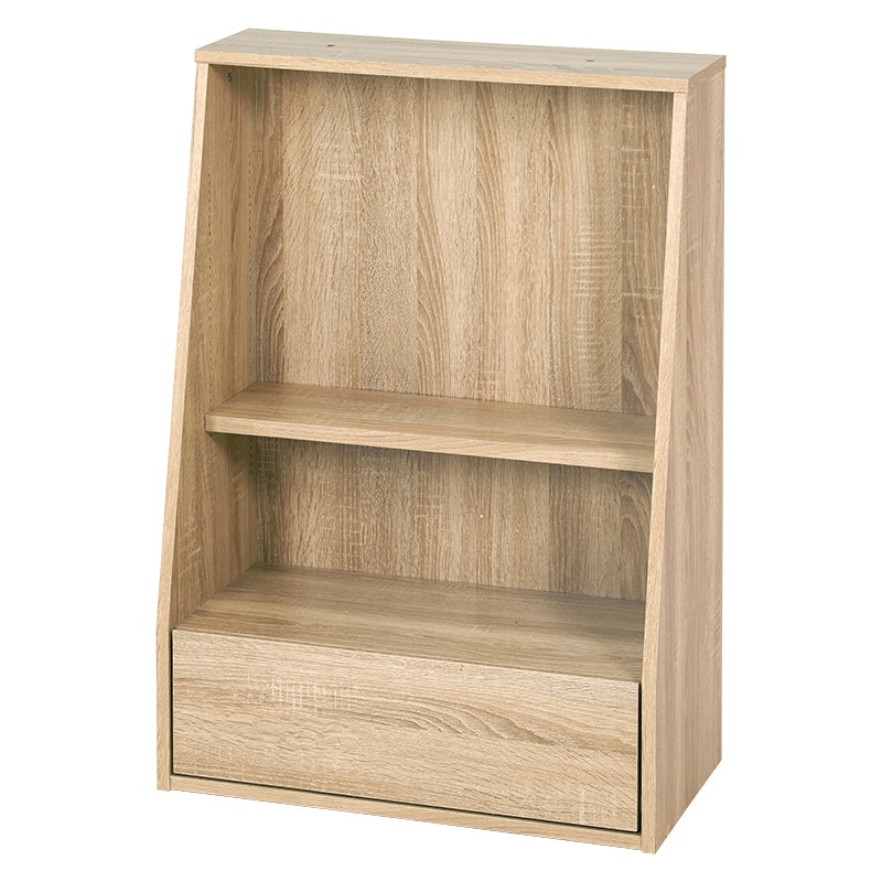 萩原 ブックラック 幅60cm ロータイプ ナチュラル RCC-1906NA 1台(ご注文単位1台)【直送品】