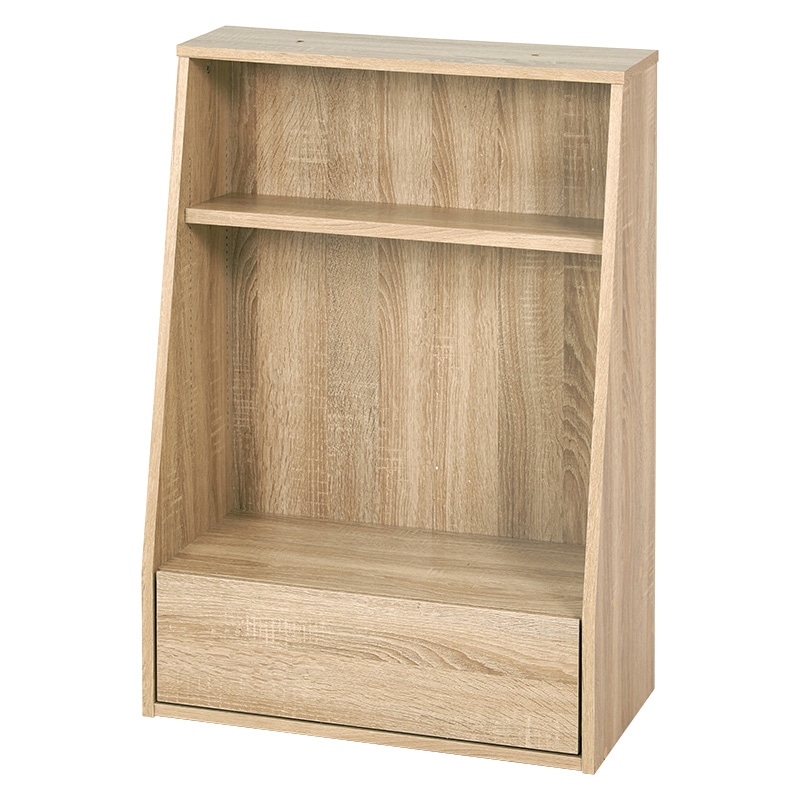 萩原 ブックラック 幅60cm ロータイプ ナチュラル RCC-1906NA 1台(ご注文単位1台)【直送品】