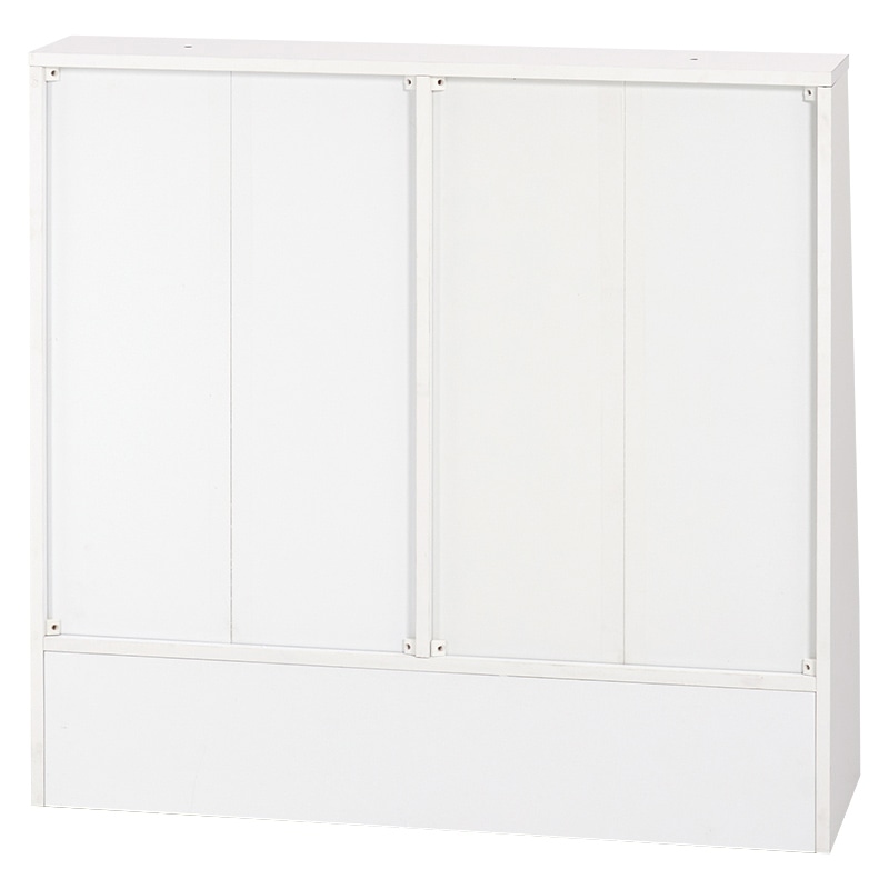 萩原 ブックラック 幅90cm ロータイプ ホワイト RCC-1907WH 1台(ご注文単位1台)【直送品】