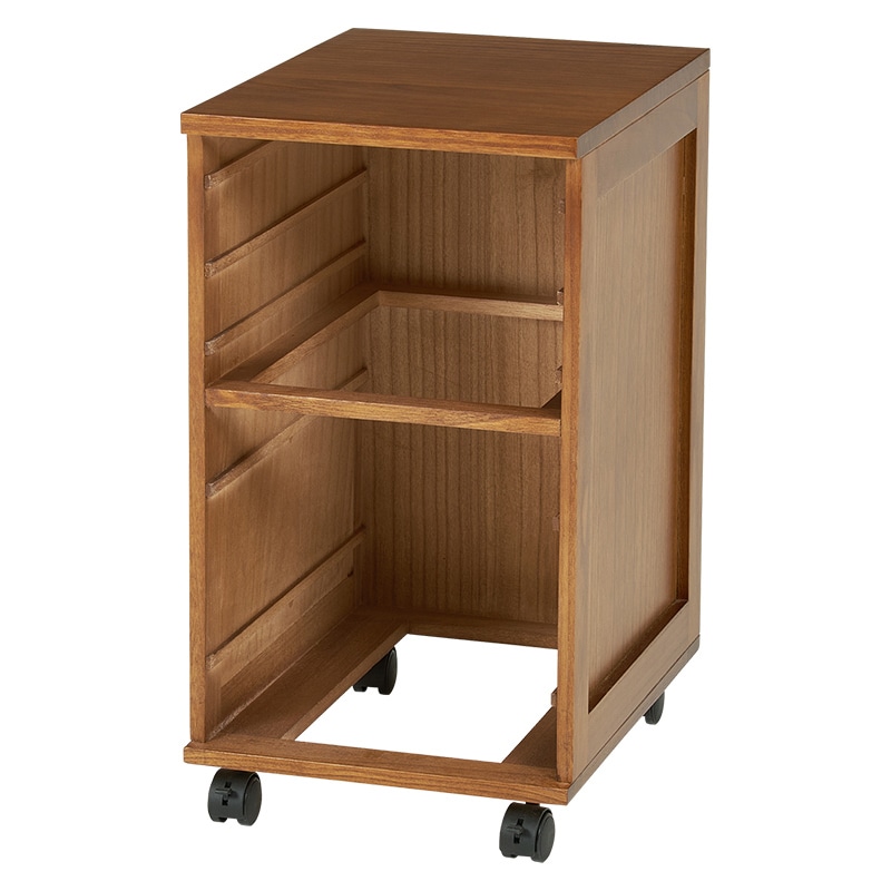 萩原 書類チェスト　B4対応　5段 ブラウン MCH-6470BR 1台（ご注文単位1台）【直送品】