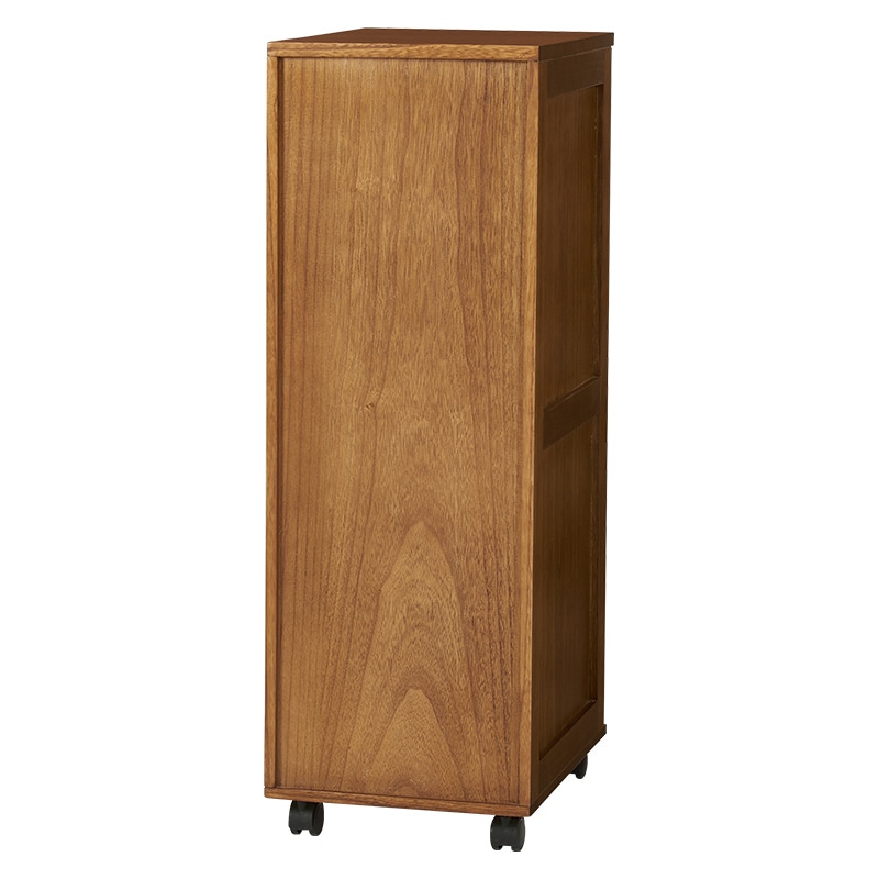 萩原 書類チェスト　B4対応　9段 ブラウン MCH-6471BR 1台（ご注文単位1台）【直送品】