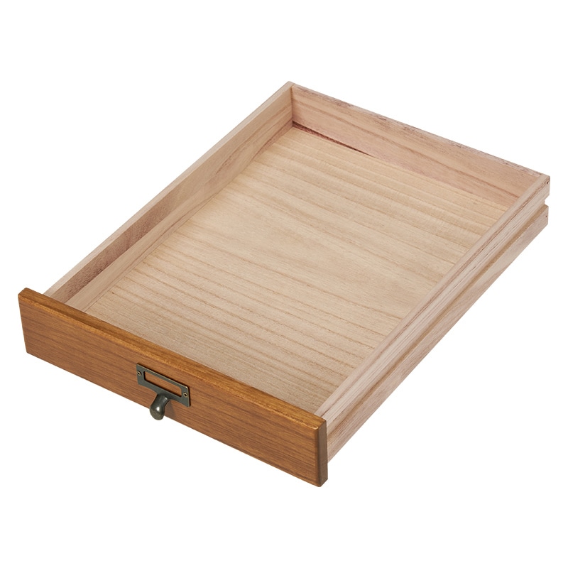 萩原 書類チェスト　B4対応　9段 ブラウン MCH-6471BR 1台（ご注文単位1台）【直送品】