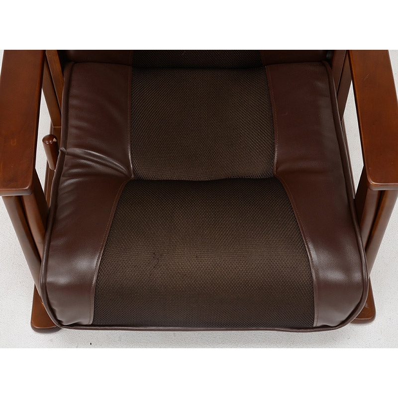 萩原 昇降式高座椅子 ブラウン LZ-4738BR 1台（ご注文単位1台）【直送品】