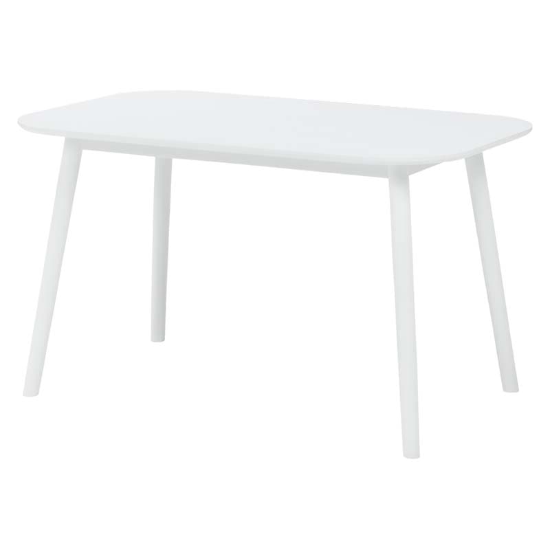 萩原 ウィンザーダイニング 5点セット 角型テーブル ホワイト BT-8626-42-WH-5S 1セット(ご注文単位1セット)【直送品】