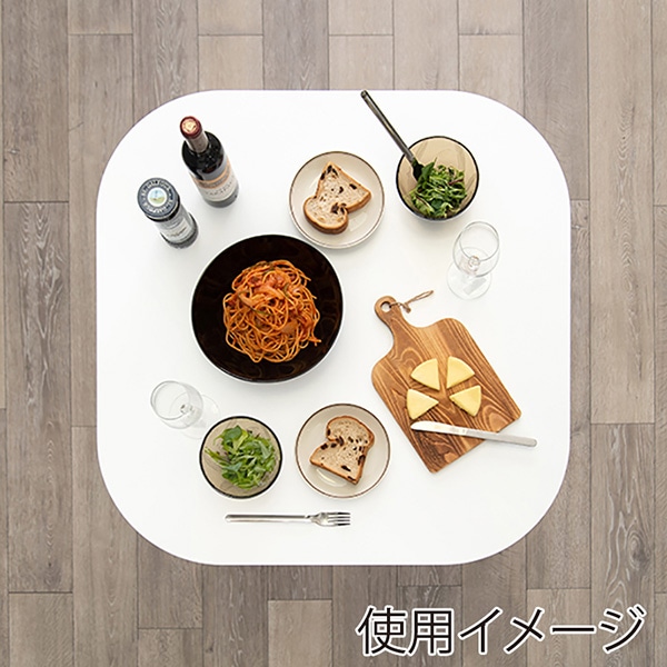 萩原 ウィンザーダイニング 3点セット 2人掛け ホワイト BT-8627-42-WH-3S 1セット(ご注文単位1セット)【直送品】