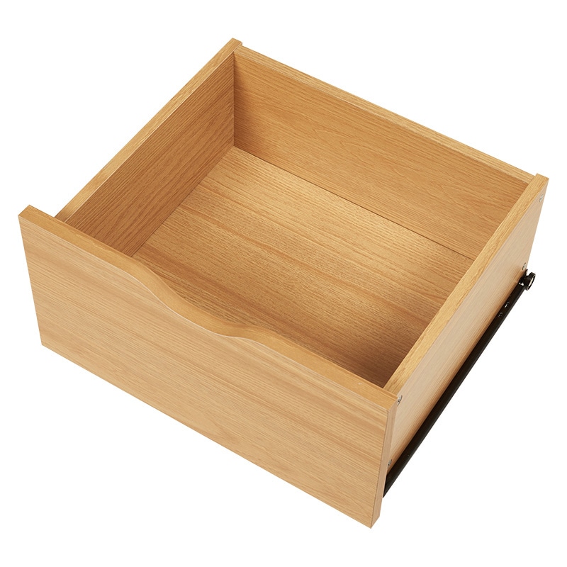 萩原 キャスター付きチェスト 幅40cm ナチュラル RCC-1551NA 1台(ご注文単位1台)【直送品】