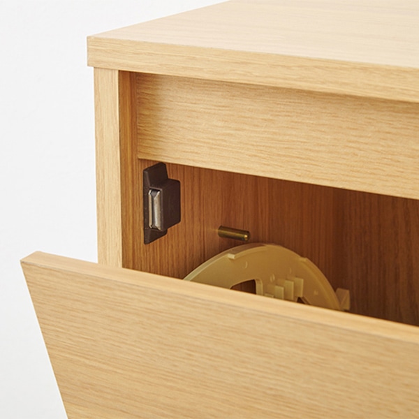 萩原 シューズ収納ベンチ 幅60cm ナチュラル RSB-1553NA 1台(ご注文単位1台)【直送品】