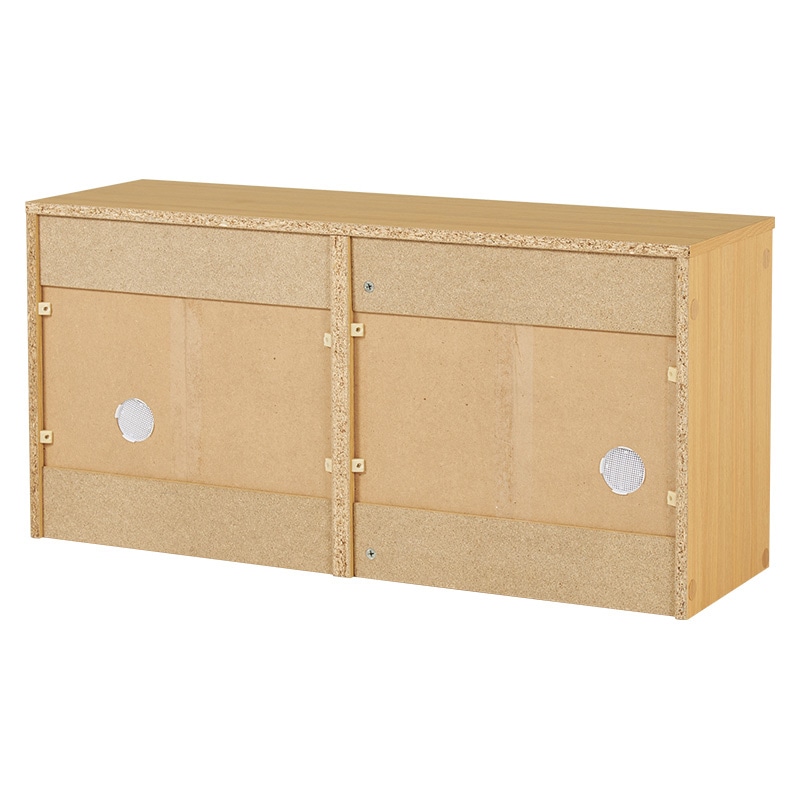 萩原 シューズ収納ベンチ 幅95cm ナチュラル RSB-1554NA 1台(ご注文単位1台)【直送品】